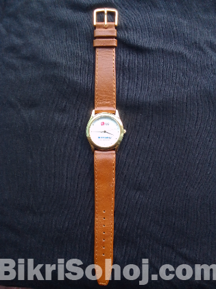 23.5K GOLD ELECYROPLATED WATCH